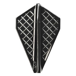 Plumas Cosmo Darts Flight Pro V-2 Negro