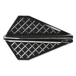 Fülle Cosmo Darts Flights Flight Pro V-2 Schwarz