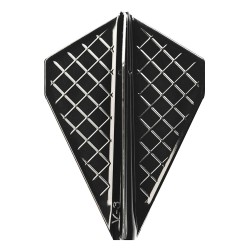 Fülle Cosmo Darts Flights Flight Pro V-3 Schwarz