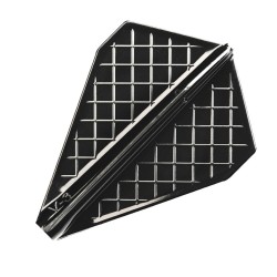 Fülle Cosmo Darts Flights Flight Pro V-3 Schwarz