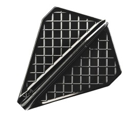 Fülle Cosmo Darts Flights Flight Pro V-4 Schwarz