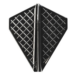 Plumas Cosmo Darts Flights Flight Pro V-5 Black