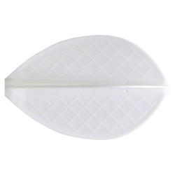 Plumas Cosmo Darts Flight Pro D-2 Branco