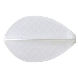 Plumas Cosmo Darts Flight Pro D-2 Branco