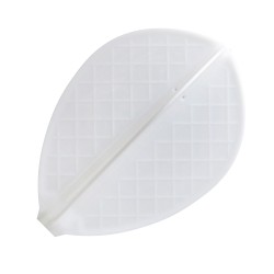 Plumas Cosmo Darts Flight Pro D-3 Branco