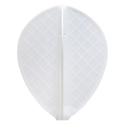 Plumas Cosmo Darts Flight Pro D-4 Branco