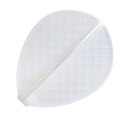 Plumas Cosmo Darts Flight Pro D-4 Branco