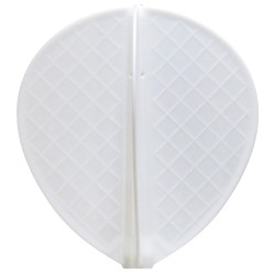 Plumas Cosmo Darts Flight Pro D-6 Branco