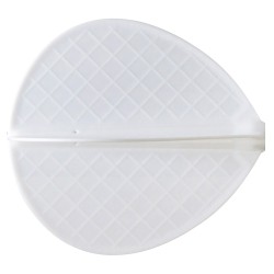 Plumas Cosmo Darts Flight Pro D-6 Branco