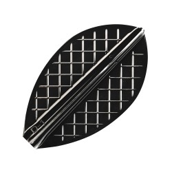 Fülle Cosmo Darts Flights Flight Pro D-1 Schwarz