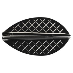 Fülle Cosmo Darts Flights Flight Pro D-1 Schwarz