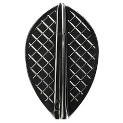 Fülle Cosmo Darts Flights Flight Pro D-2 Schwarz