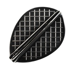 Fülle Cosmo Darts Flights Flight Pro D-3 Schwarz