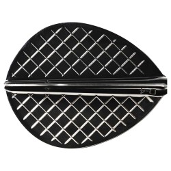 Fülle Cosmo Darts Flights Flight Pro D-4 Schwarz