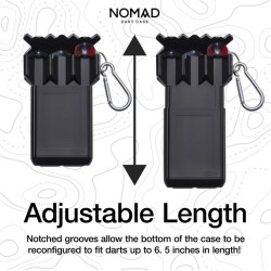 Funda Dardo Casemaster Nomad Adjustable Dart Case Preto 36-1000-01