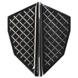 Fülle Cosmo Darts Flights Flight Pro S-5 Schwarz