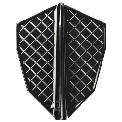 Fülle Cosmo Darts Flights Flight Pro S-4 Schwarz