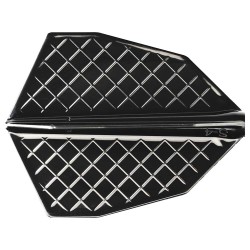 Fülle Cosmo Darts Flights Flight Pro S-4 Schwarz