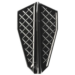 Fülle Cosmo Darts Flights Flight Pro S-1 Schwarz