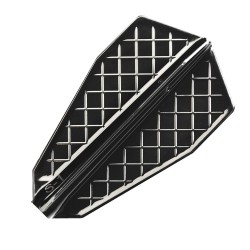 Fülle Cosmo Darts Flights Flight Pro S-1 Schwarz