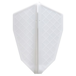 Plumas Cosmo Darts Flight Pro S-3 Branco