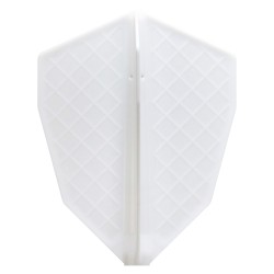 Plumas Cosmo Darts Flight Pro S-4 Branco