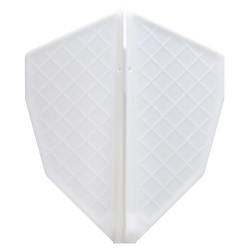 Plumas Cosmo Darts Flight Pro S-5 Branco