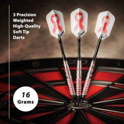 Dardo Fat Cat Darts Viper Pink Lady 16gm Prata 20-0625-16