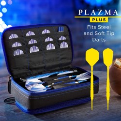 Darts Fund Casemaster Plasma Plus Darts Blau 36-0701-16