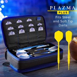 Funda Dardo Casemaster Plasma Plus Darts Azul 36-0701-16