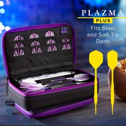 Darts Fund Casemaster Plasma Plus Darts Purple 36-0701-06