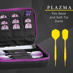 Casemaster Plazma Darts Purple 36-0700-06