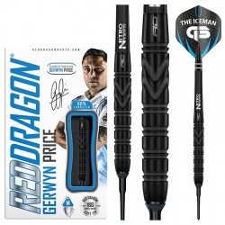 Darts Red Dragon Gerwyn Price Schwarz 90% 20g Rdd2163