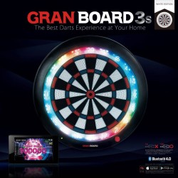 Pack Diana Elektronische Weiße Granboard3s + Darts