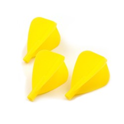 Plumas Flights Darts Cuesoul Tero Ak4 Amarelo Kite Ak4+4fzys