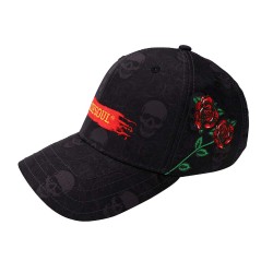 Kappe Cuesoul Darts Cap Roses Schwarz Cs-mz-01