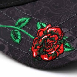 Kappe Cuesoul Darts Cap Roses Schwarz Cs-mz-01