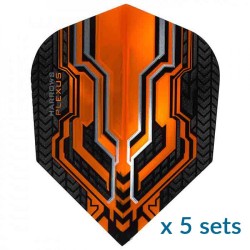 Harrows Darts Plexus Orange Standard 5 Sets (15 canetas)
