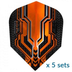 Harrows Darts Plexus Orange Standard 5 Sets (15 Federn)