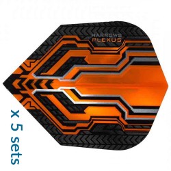 Harrows Darts Plexus Orange Standard 5 Sets (15 Federn)