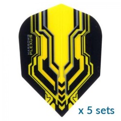 Harrows Darts Plexus Yellow Standard 5 Sets (15 Federn)