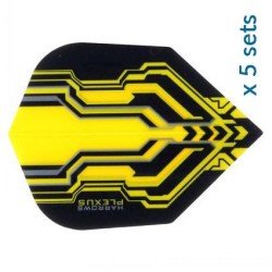 Harrows Darts Plexus Yellow Standard 5 Sets (15 canetas)