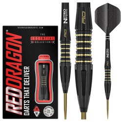 Darts Red Dragon Clarion Schwarz 90% 24g Rdd2148