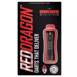 Darts Red Dragon Clarion Schwarz 90% 24g Rdd2148