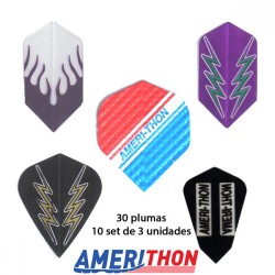 Pacotes Amerithon Várias cores Geometrias 10 Set 3unid. (30 canetas)