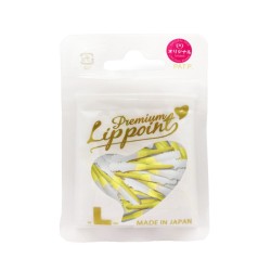 Puntas Lippoint Premium Two Tone Lemon Natural N9 2ba 25mm 30unid  N9-premlip-lemon