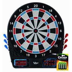 Pack Diana Electrónica 777 Viper Electrónica Dartboard + Pilhas