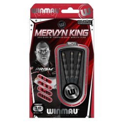 Darts Winmau Mervyn King Black 18gr 90% 2415.18