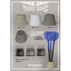 Trinidad Concreto Darts Stand Gray