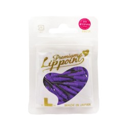 Puntas Lippoint Premium Gradient Black Purple Natural N9 2ba 25mm 30unid  9221